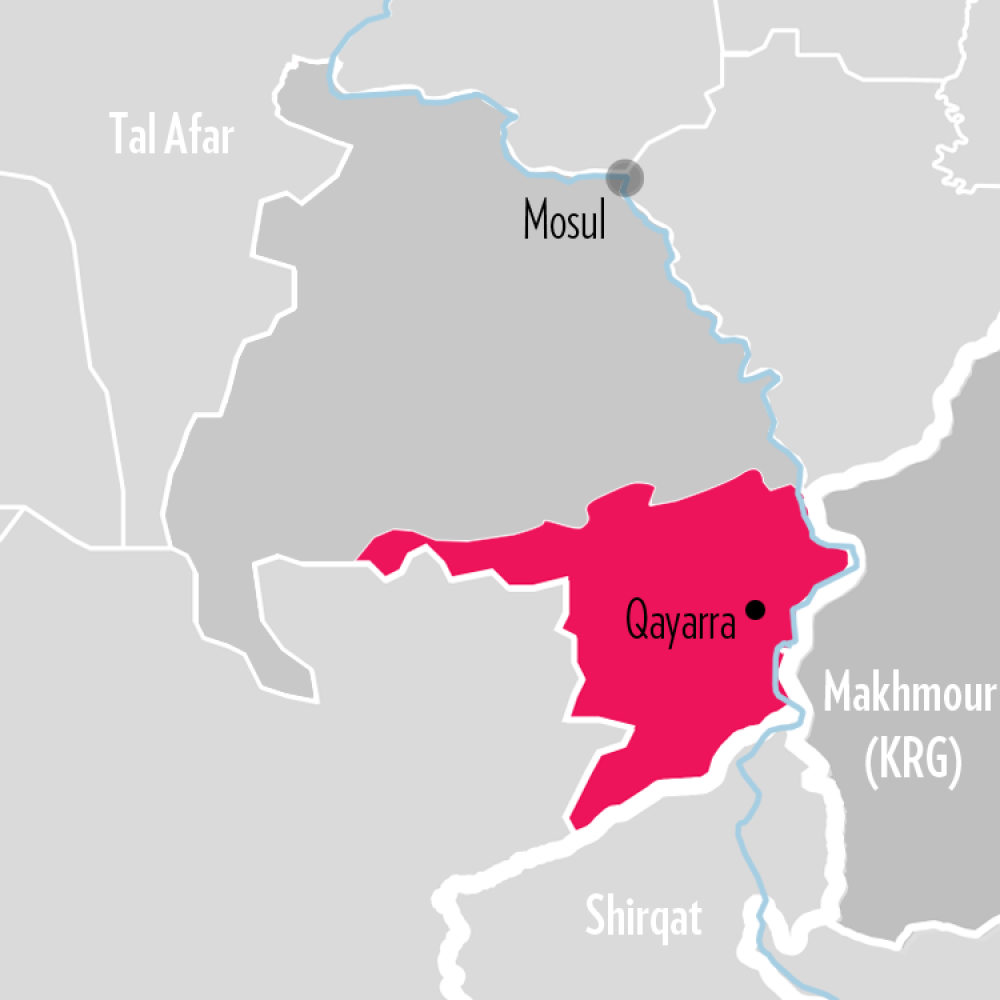 Map Qayyara 750X750